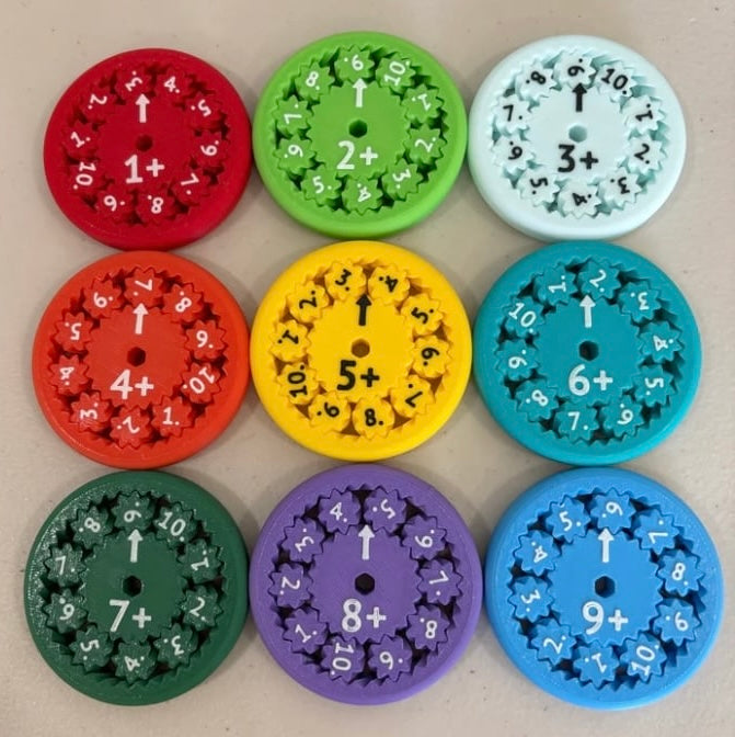 Jucărie Educațională Fidget Spinner de Matematică pentru copii