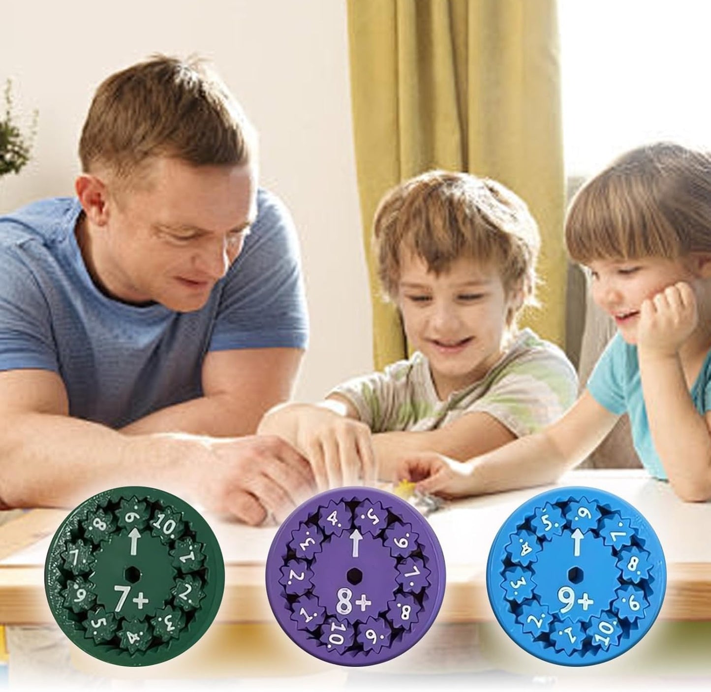 Jucărie Educațională Fidget Spinner de Matematică pentru copii