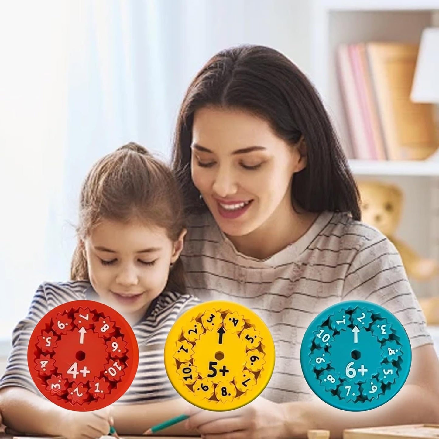 Jucărie Educațională Fidget Spinner de Matematică pentru copii