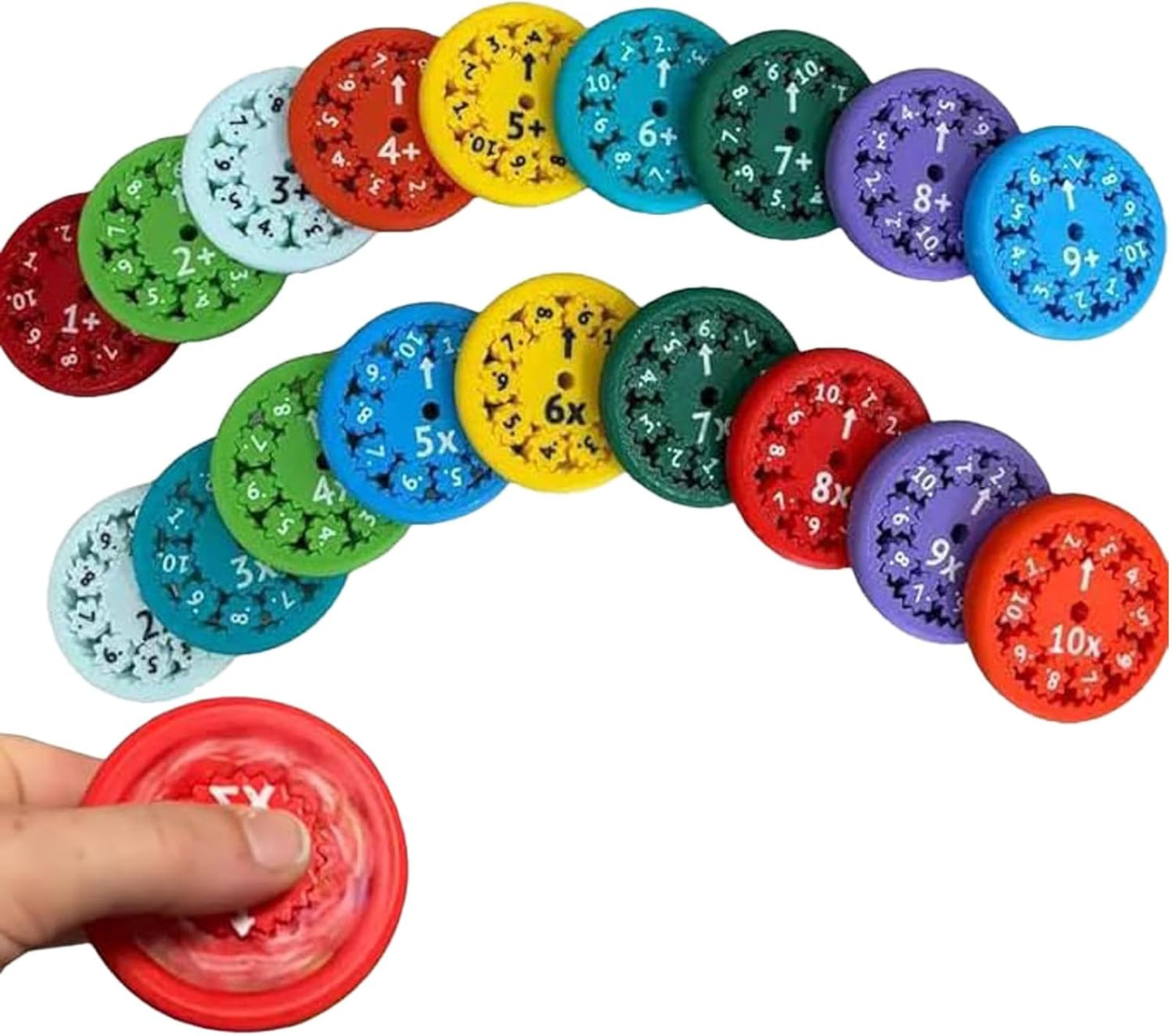 Jucărie Educațională Fidget Spinner de Matematică pentru copii