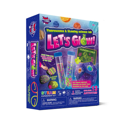 Laboratorul Luminii – Kit STEM cu 13 Experimente Fosforescente