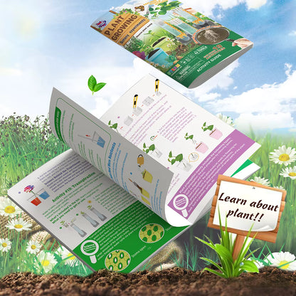 Kit STEM Botanică – Creșterea Plantelor | 19 Experimente Educaționale pentru Copii 6+