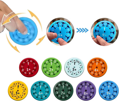 Jucărie Educațională Fidget Spinner de Matematică pentru copii